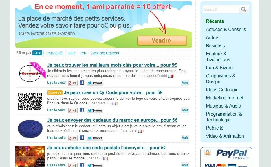 Sinq.fr - La mini communauté d'entraide | Le blog de Constantin
