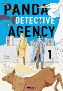 Couverture de Avis Panda Detective Agency : le manga Mangetsu Life qui surprend