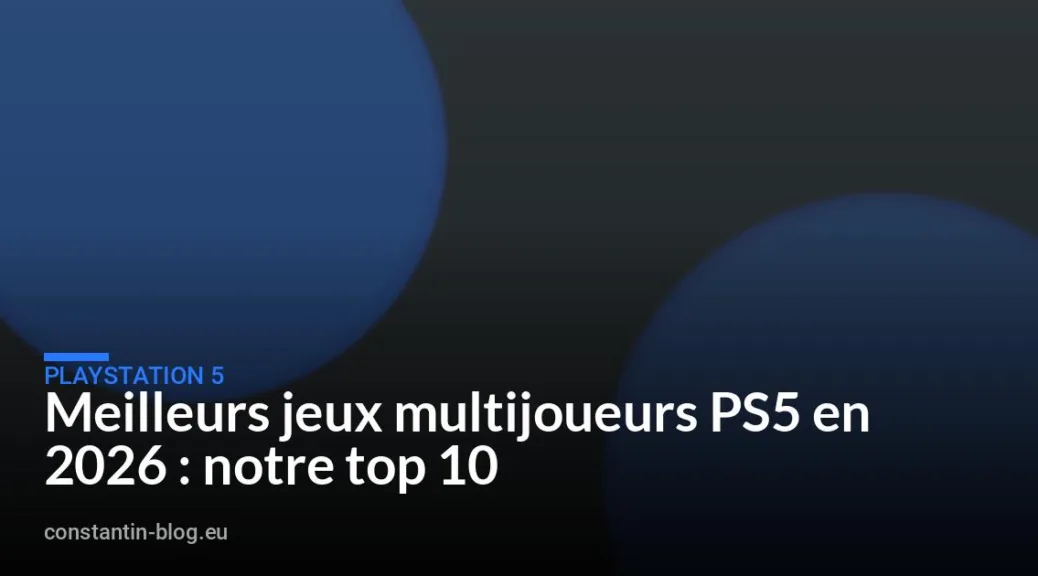 Meilleurs jeux multijoueurs PS5 en 2026 : notre top 10