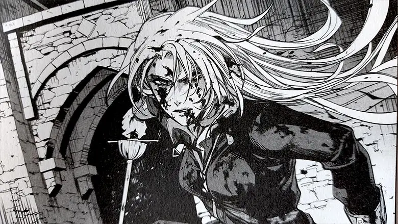 Planche du manga Oneira l'enfant cauchemar (CAB et Federica Di Meo, Kana)
